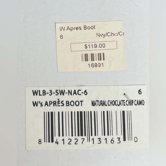 Holden Women’s Après Boot in Natural Chocolate Camo NIB - Picture 6 of 7